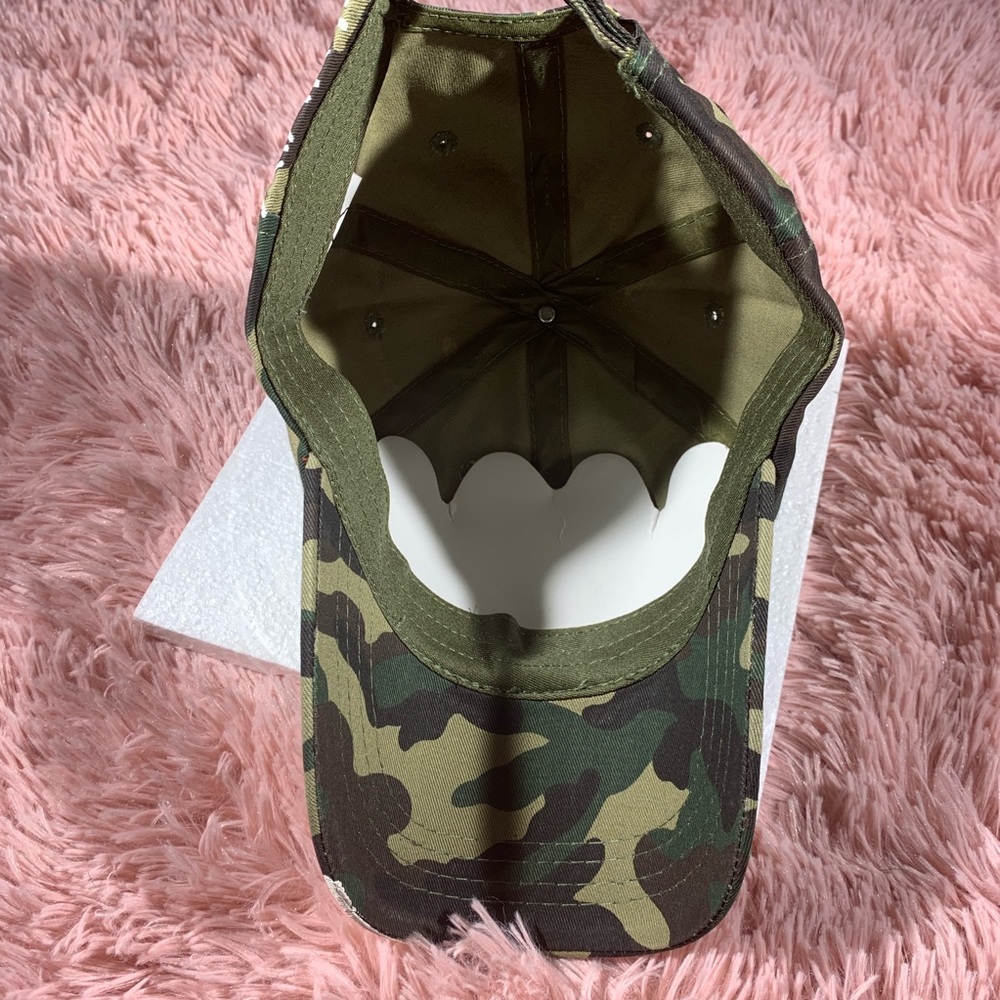 Army Green Camo Hat - Picture 3 of 4